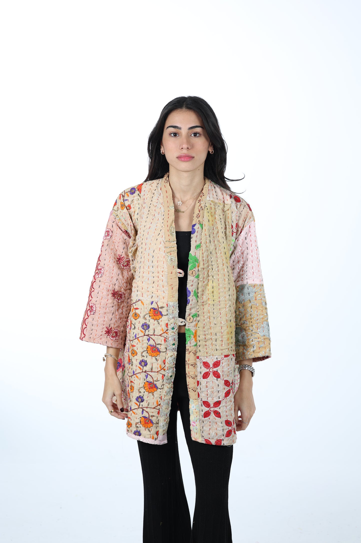 Brussels Embroidered Kimono