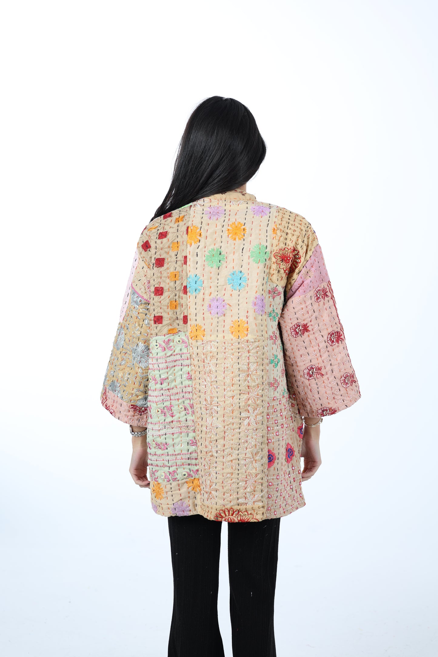 Brussels Embroidered Kimono